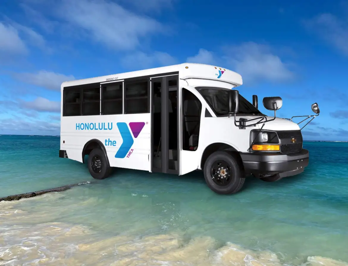 specialty school buses are available from Soderholm Bus and Mobility in Oahu